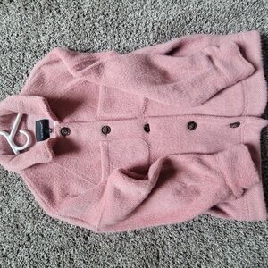 Chic Pink Textured Jacket